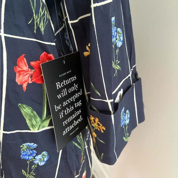 NWT Tuckernuck Navy Fresh Buds Megan Dress Size XXL - Picture 3 of 9